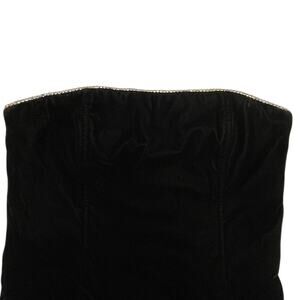 Jessica McClintock for Gunne Sax vintage black velvet gown.
